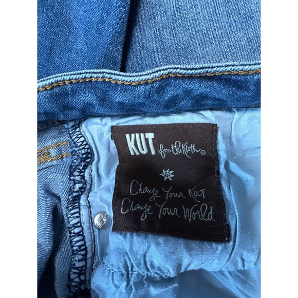 Kut From the Kloth Womens Skinny Jeans Medium Wash Style KP570MA7 Size 14 - Picture 7 of 12